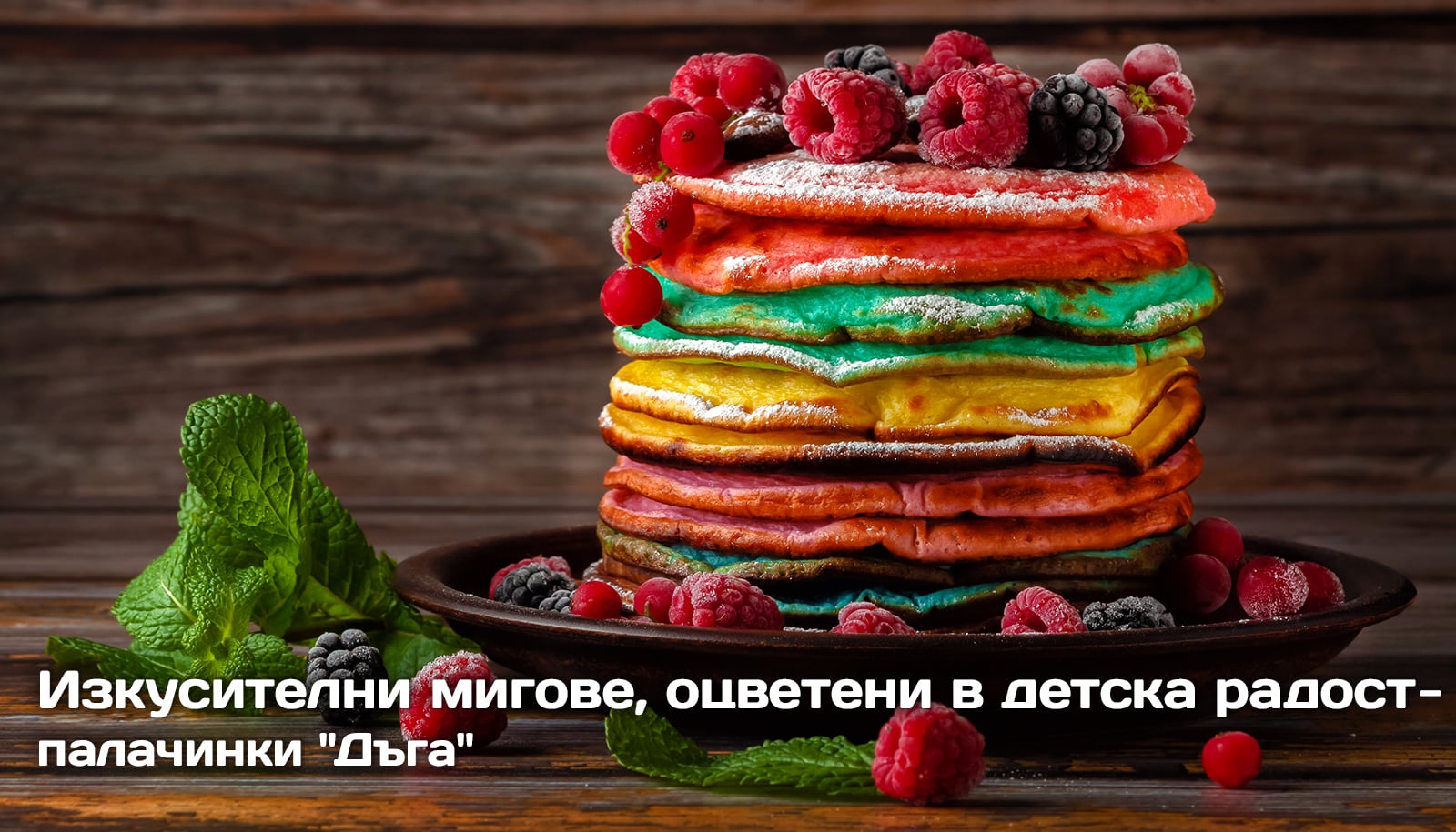 Палачинки "Дъга"