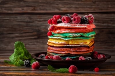 Палачинки "Дъга"