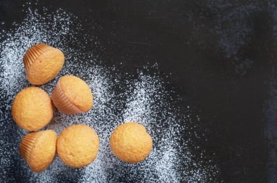 Солени мъфини със спанак